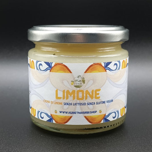 Crema di Limone 240 gr. Senza lattosio Senza glutine