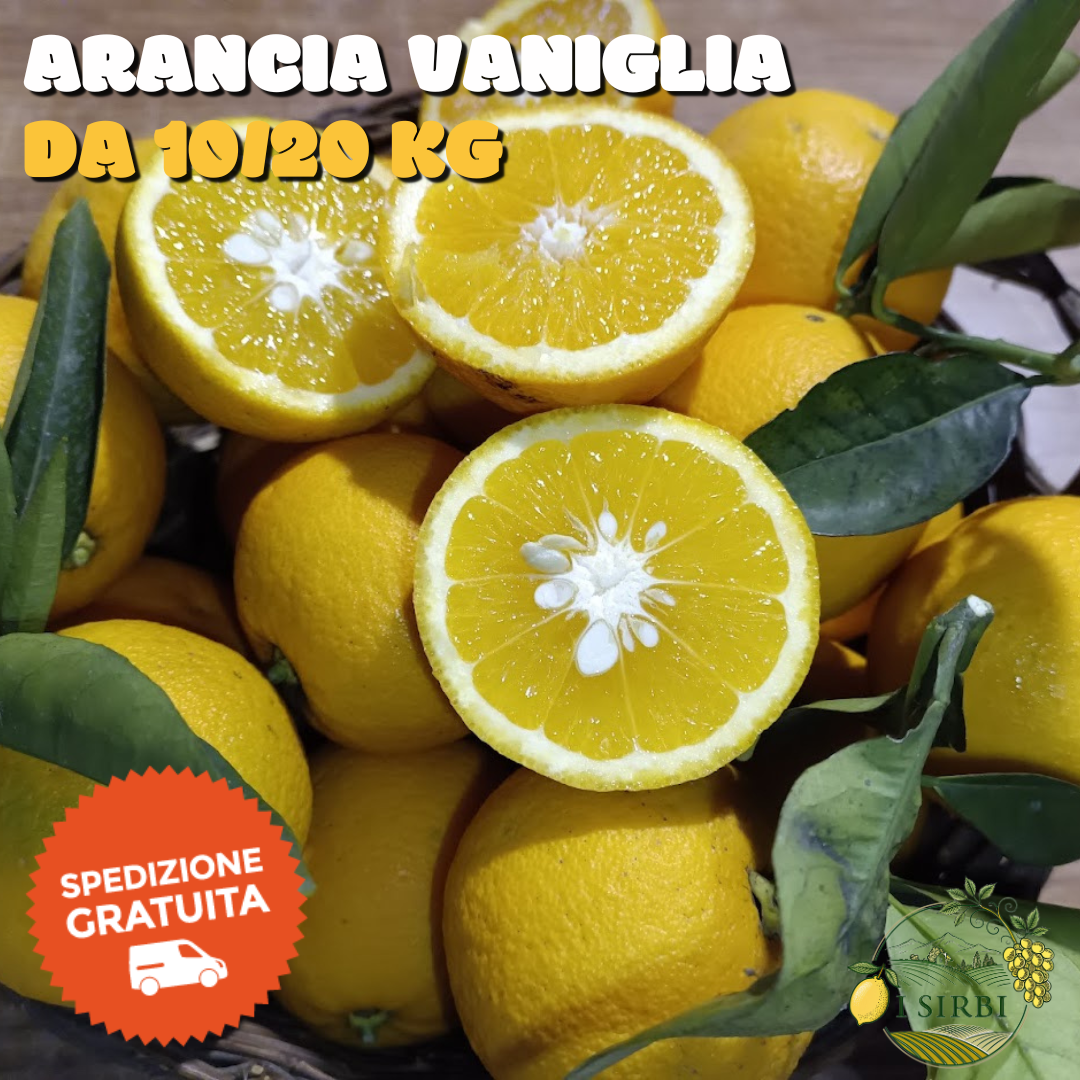 Arance Vaniglia Paradiso " Dolcissima " Box da 20 Kg