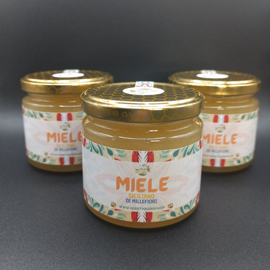Miele di Millefiori Siciliano – barattolo 250 g