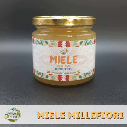 Miele di Millefiori Siciliano – barattolo 250 g